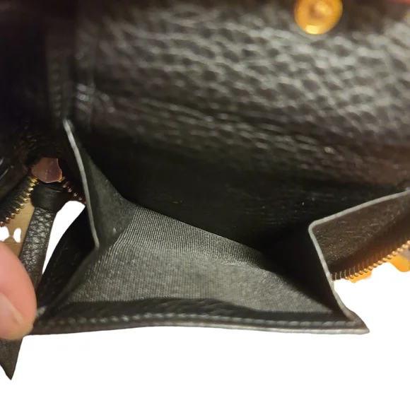 BVLGARI LOGOMANIA CANVAS & LEATHER ZIP WALLET - Picture 7 of 12